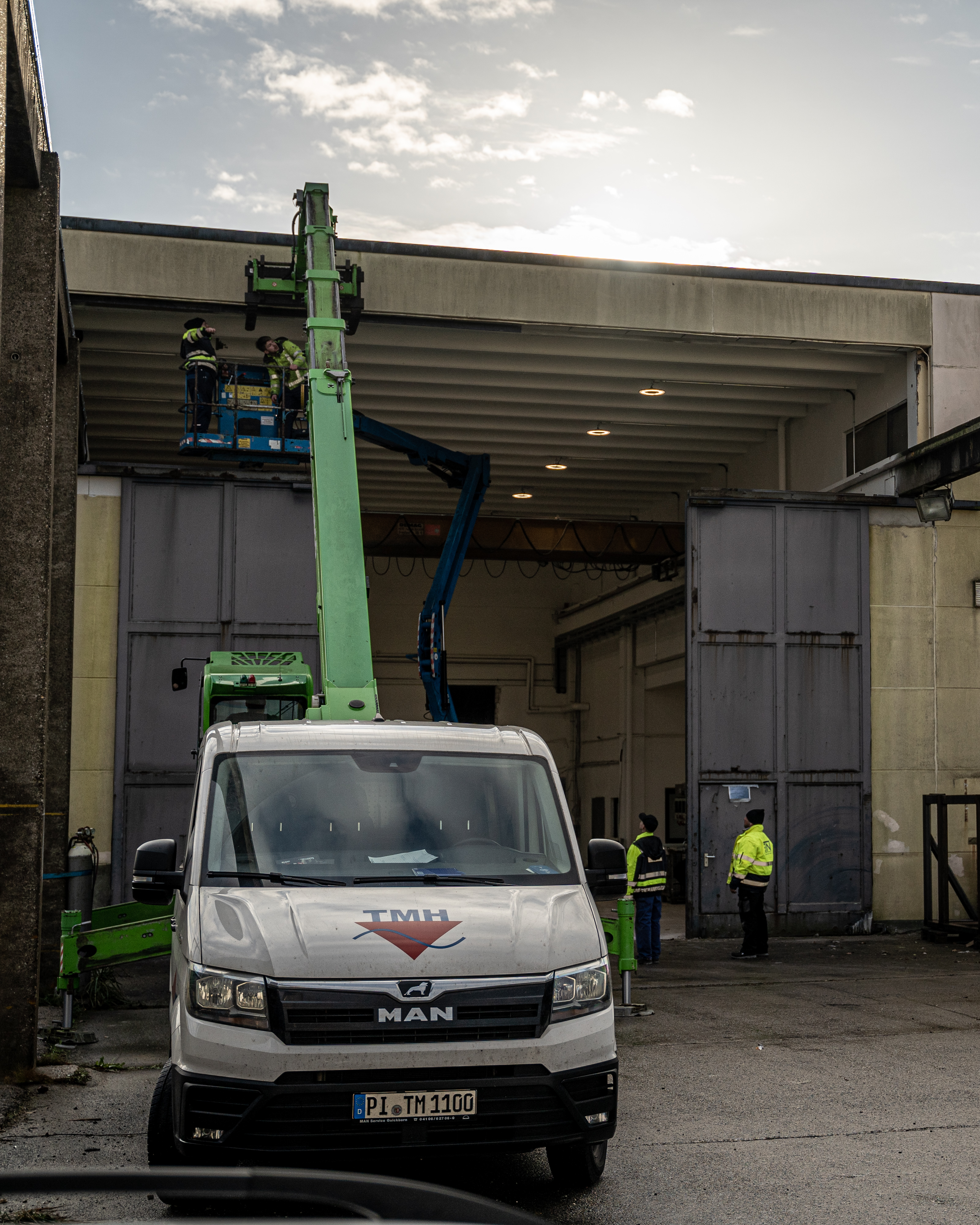 Industrie-Einsatz TMH